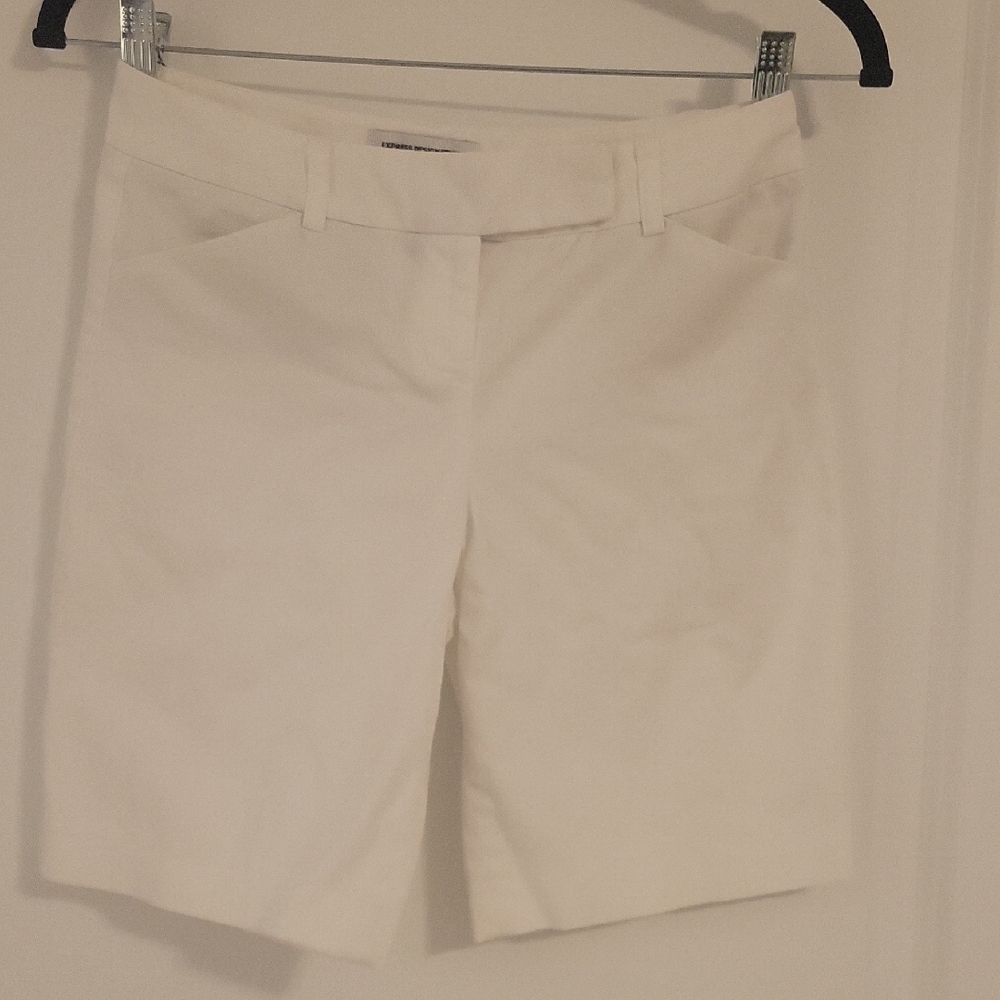 Express Women's Classic White Shorts